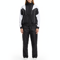 Ensemble de survêtement coupe-vent pour homme, réfléchissant, personnalisé, OEM, vente en gros