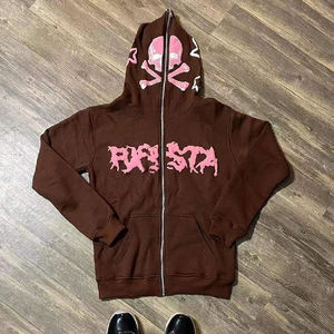 Mens Light Grey Zip Up <b>Hoodie</b> <b>Plain</b> Hooded Sweatshirt Full Zip Casual Streetwear Jacket - Product Image 5