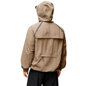 Wholesale Oversized Training <b>Tracksuit</b> Set High Performance Outdoor Running Packable Windproof Jacket Low MOQ Gym Windbreaker - Product Image 2