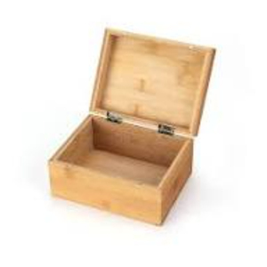 WOODEN Round MODERN LIGHTWEIGHT DURABLE STORAGE BOX <b>TABLETOP</b> ORGANIZER LIVING ROOM DECOR GOOD DESIGN - Product Image 3