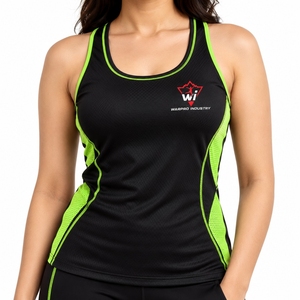 Camisetas Deportivas Transpirables Ecológicas Personalizadas para Mujer, Tela de Spandex/Poliéster en la Parte Delantera, Corte Holgado para Deportes y Uso Diario - Product Image 4