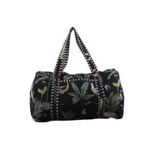 Sac de voyage vintage en coton A2ZCraftBazar avec fermeture éclair pour les voyages et l'usage quotidien - Fermeture éclair pour les achats d'automne - Product Image 2