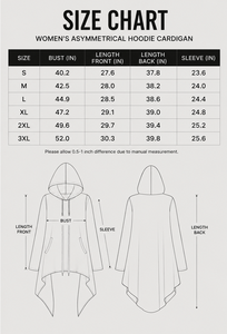 Women's Oversized Asymmetrical Cloak Hoodie Long Hooded Cardigan <b>Open</b> Front Streetwear Sweatshirt OEM Private Label - Product Image 6