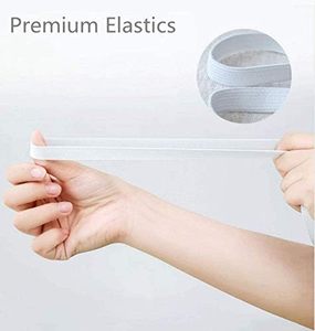 Juego de Sábanas Planas y Ajustables de 4 Piezas, Gris Moderno, con Rayas Tejidas Satinadas, para Uso Doméstico y Hotelero, Tela de Microfibra de 140GSM, Patrón de Rayas de 1cm - Product Image 5
