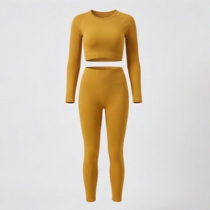 Ensemble de yoga grande taille pour femmes, vêtements de fitness, soutien-gorge de sport et leggings, tenue de sport pour la gym, l'entraînement et les exercices, vêtements de sport actifs - Product Image 1
