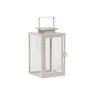 Hot Arrival Home Decorative Glass & Iron <b>Lantern</b> Matt Rustic Color Standard Size Candle Holder Handmade Custom Size Shape - Product Image 4