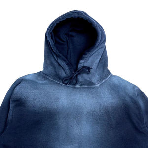 Men's Oversized Sunfade Hoodie Wholesale Best Quality Washed Cotton Streetwear Hoodie Modern - Product Image 3