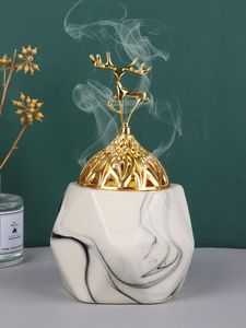 เตาเผาบัคฮูร์ไม้แท้ ทำด้วยมือ ที่วางธูปไม้ - Product Image 3