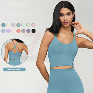 Shorts de sport légers pour femmes, ensemble de yoga et de gym avec soutien-gorge de sport sans coutures, vêtements de sport actifs avec logo personnalisé pour femmes - Product Image 3