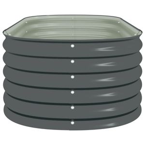 Jardinera Elevada de Acero Galvanizado Gris de 63 x 31.5 x 17.3 Pulgadas, Macetas y Jardineras - Product Image 5