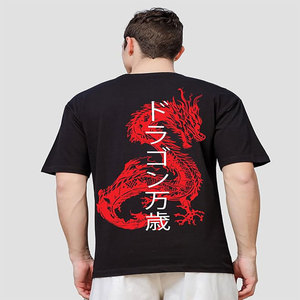 Camiseta personalizada de alta calidad con cuello redondo para hombre, camiseta de talla grande 100% de algodón de peso pesado con hombros caídos, camiseta en blanco para hombre - Product Image 3