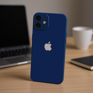 Cover posteriore blu di ricambio per Apple iPhone 12 per custodie di telefoni cellulari - Product Image 3