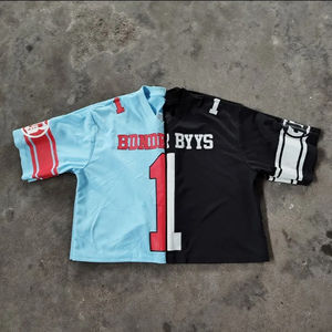 Jersey de Fútbol Americano con Diseño Moderno 2026, Sublimación de Alta Calidad, Nombre y Número del Equipo Personalizados, Pantalones Cortos Transpirables 100% - Product Image 3