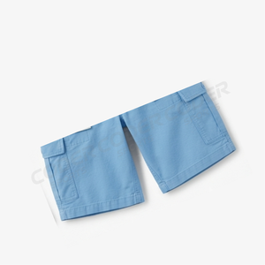 Pantalones cortos de carga de primera calidad para hombre, diseño elegante y duradero, pantalones cortos funcionales con múltiples bolsillos para aventuras al aire libre y uso casual. - Product Image 4