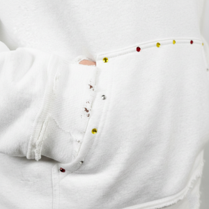 ชุดวอร์มมีฮู้ดผ้าฝ้าย 100% สำหรับฤดูหนาว เนื้อผ้านุ่ม ทนทาน เหมาะสำหรับวิ่ง ออกกำลังกาย ชุดลำลอง แฟชั่น ระบายอากาศได้ดี - Product Image 2