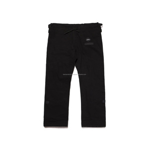 Kimono de Jiu-Jitsu noir personnalisé, qualité supérieure, 450 GSM, tissage perlé, 100% coton, uniforme brésilien de Jiu-Jitsu - Product Image 5