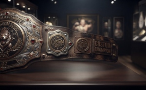 Ceinture de champion unisexe, durable, épaisseur 2 cm, taille haute, alliage de zinc, longueur 2,2 m, emballage personnalisé, équipement de lutte et d'arts martiaux - Product Image 5
