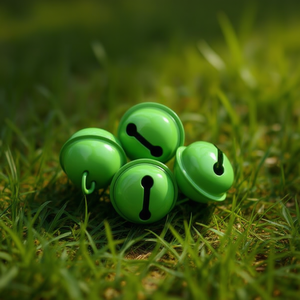 ILAN Cascabel Bell 22Mm Vert 4Pc Pour Perles de Vêtement - Product Image 3