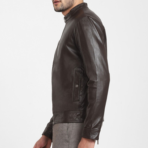 Eco Friendly High Street Unique Style <b>Mens</b> <b>Leather</b> <b>Jacket</b> Fast Delivery Fully Customized Design Winter <b>jacket</b> for <b>men</b> - Product Image 6