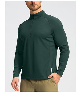 Sweat-shirt à capuche en polaire doux de qualité supérieure pour homme, 100 % coton, respirant et à séchage rapide, avec poche unie, teinture unie, confort quotidien - Product Image 3