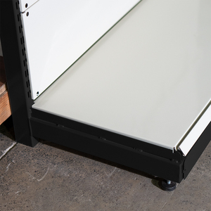 Wall Mounted Perforated Metal Powder Coated Modern 3 Tier <b>Display</b> <b>Rack</b> Retail <b>Display</b> Stand OEM Vietnam Factory ADONG A11 - Product Image 5
