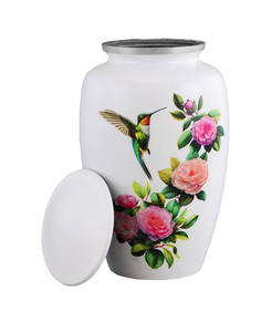 Urnas de Cremación Modernas Hechas a Mano para Adultos, Urnas Conmemorativas Decorativas de Estilo Americano para Hombres y Mujeres, para Entierro de Cenizas - Product Image 6