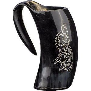 El mejor diseño de cuerno de buey Vikingo, jarra de cerveza de cerámica, el último diseño de la fábrica India - Product Image 1