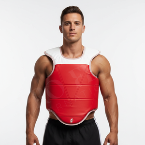 Protector de Pecho para Artes Marciales OEM ODM, Cómodo, Acolchado, para Taekwondo, Karate, MMA y Entrenamiento de Boxeo - Product Image 3