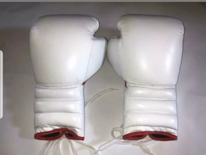 Wholesale Mexican Style Lace up Real Cowhide Leather Boxing Gloves, Any Logo label Color Size Oz - Product Image 4
