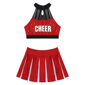 Uniformes de porristas con pedrería para clubes de animación, personalizados para competición All Stars, diferentes colores y tallas, alta calidad, gran venta para mujeres. - Product Image 3
