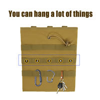 Pochette de rechargement tactique MOLLE, sac de récupération pliable, pochette de rangement portable pour cartouches usagées et magazines de chasse