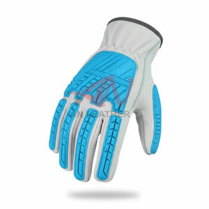Guantes Resistentes de Cuero y TPR para un Manejo Seguro en Trabajos al Aire Libre, Seguridad para las Manos en el Trabajo - Product Image 6