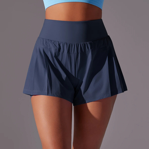 Shorts d'été personnalisés pour femmes avec logo, taille basse, effet push-up, en spandex, pour le sport et le cyclisme - Product Image 1