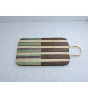 Planche à découper en bois de manguier, logo personnalisé, qualité supérieure, idéale pour couper les aliments, les légumes et le fromage, pour la cuisine et les restaurants. - Product Image 5