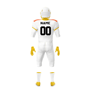 Custom Football Team Uniform <b>Set</b> Men's Performance Jersey and Athletic Pants Private Label Bulk Wholesale - Product Image 2