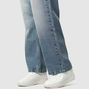 Jeans de Hombre Vintage de Cintura Media, Corte Recto, Lavado a la Piedra, 100% Algodón, Ligeros, para Verano, Otoño, Primavera e Invierno, Personalizados OEM ODM - Product Image 5