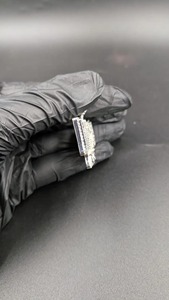 Colgante Clásico de Plata de Ley 925 con Diamantes de Moissanita VVS, Estilo Hip Hop, Lujoso, Personalizado con Nombre, Regalo de Joyería - Product Image 4
