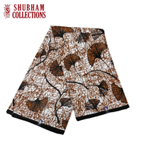 Nouvel Arrivage Tissu Africain Wax Dobby Écologique de Haute Qualité, Motifs Ankara Nigérians Imprimés au Bloc, 100% Coton Tissé 120GSM pour Rideaux