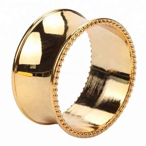 แหวนผ้าเช็ดปากทรงกลมแบบมีสายสำหรับตกแต่งโต๊ะทำด้วยมือแหวนผ้าเช็ดปากออกแบบเป็นลอนสำหรับร้านอาหารบนโต๊ะอาหารในงานแต่งงานในฤดูใบไม้ผลิ - Product Image 2