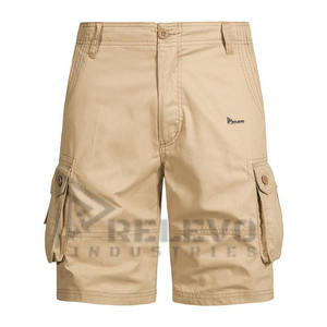 Pantalones Cortos Bermuda de Verano para Hombre, Talla Grande, Estampados, 100% Algodón, Cintura Elástica, Transpirables, Estilo Hip Hop, Multibolsillos, Ropa Deportiva de Playa - Product Image 1