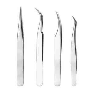 แหนบดัดขนตา Dolphin Clip Precision สแตนเลสสตีล ปลายเรียบ ขนาด 10 มม. รุ่น WW-5129  รับสกรีนโลโก้ สำหรับใช้กับผมและดวงตา - Product Image 2