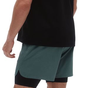 Performance Double Layer Sports <b>Shorts</b> Quick Dry Athletic Workout <b>Shorts</b> with <b>Compression</b> Inner <b>Shorts</b> for Active Training - Product Image 2