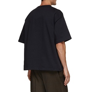 Nouveau T-shirt Homme Oversize Col Rond Épaules Tombantes Style Dernier Cri Ample 300 GSM Grammage Lourd - Product Image 2