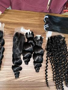 2024 chaud de haute qualité bouclés Bundle vietnamien cheveux humains Double trame têtes d'entraînement pour les femmes noires vendeurs - Product Image 4