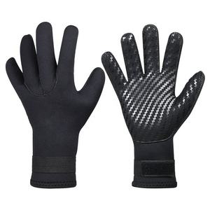 Guantes de Neopreno Duraderos de 3mm 5mm, Impermeables, de Cinco Dedos, para Deportes Acuáticos, Snorkel, Pesca Submarina, Guantes de Buceo, Guantes de Pesca en Oferta - Product Image 1