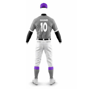 OEM ODM Club Uniform Manufacturer Baseball Sportswear Clothing Uniform Teamwear Club Athletic Custom Logo & Numbers Uniform - Product Image 3