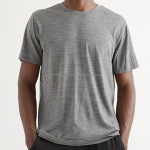 เสื้อยืดแขนสั้นสำหรับผู้ชาย เสื้อยืดฤดูร้อนผู้ชาย ผ้าฝ้ายไผ่ เสื้อยืดผู้ชาย เสื้อยืดออร์แกนิค เสื้อยืดโอเวอร์ไซส์ - Product Image 4