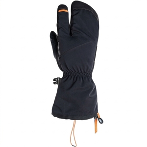 Gants de ski en cuir durables à trois doigts, imperméables, thermiques, coupe-vent, à enfiler, pour hommes, sports d'hiver sur neige - Product Image 4