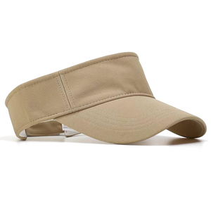หมวกกันแดดโพลีเอสเตอร์ปักโลโก้แบบกำหนดเองปี 2026 หมวกกันแดดฤดูร้อนน้ำหนักเบาปรับได้ หมวกสำหรับกิจกรรมกลางแจ้ง - Product Image 1