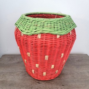 ตะกร้าหวายใส่ของในห้องนอน ตะกร้าใส่ผลไม้ ตกแต่งห้องเด็กผู้หญิง - Product Image 1